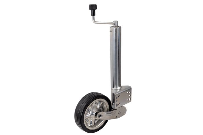 KNOTT ATK60 verstärktes Stützrad mit Griff 350 kg 60 mm 785–1020 mm