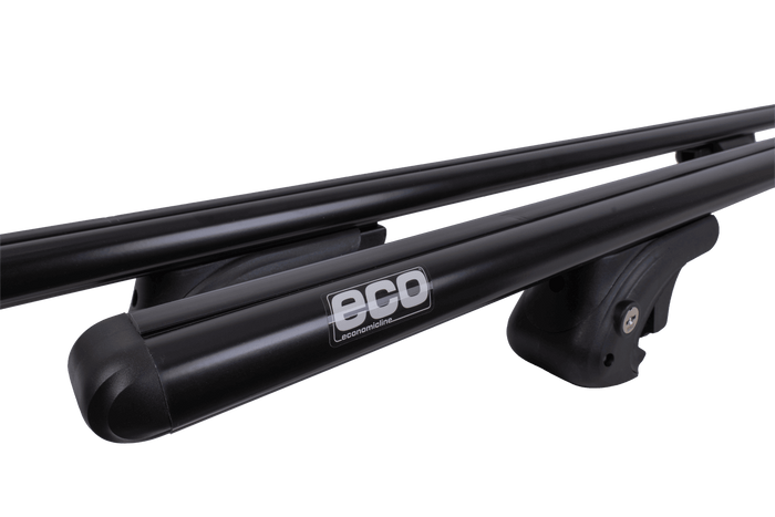Eco Alubase 120 Dachträger - universeller Aluminium-Dachträger für offene Dachreling