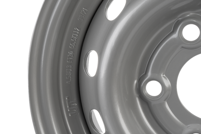 Stahlfelge für den UNITRAILER-Anhänger 4,5Jx13"H2 5x112 ET:30