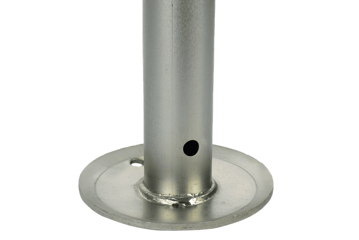 Stütze mit Kurbel WINTERHOFF ST48-120 für Anhänger 600–820 mm
