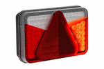 ASPÖCK MULTILED V Rückleuchte Bajonett 8PIN 5 Funktionen rechts