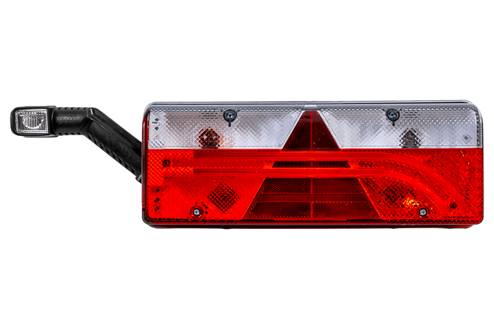 ASPÖCK EUROPOINT III LED-Bajonett-Rücklicht 7PIN ASS2 mit Hupe, 7 Funktionen links