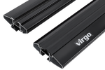 Inter Pack Virgo IR 120 (G2) Dachträger für integrierte Reling (schwarz)