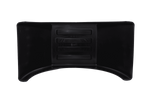 Doppelkotflügel für Anhänger 15-16" DOMAR DK3120 flacher Radlauf 1000/510 mm mit weißem Rand