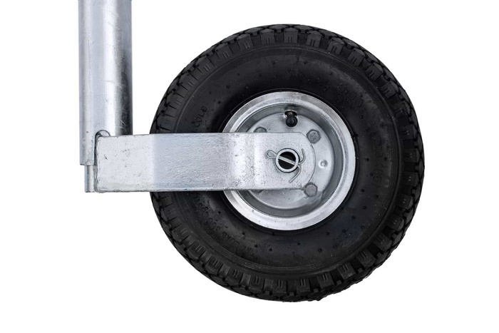 KNOTT TK48 Stützrad, Luftreifen, 150 kg, 48 mm, 500–720 mm