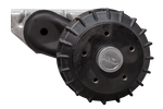 Gebremste AL-KO COMPACT Achse für schwere Anhänger und Autotransporter 1500kg 1200mm 1650mm 5x112