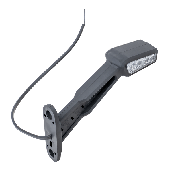 FRISTOM FT-146 LED Umrissleuchte, links, auf einem Gummiarm