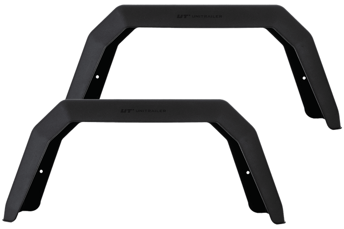 Satz aus zwei Kotflügeln für 13-14" UNITRAILER-Anhänger, flache Radkästen 676/190 mm