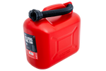 10L HERMON Kunststoffkanister mit Trichter, rot