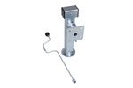 Ausziehbare Stütze mit Kurbel und Adapter WINTERHOFF SF60-19-280 für 1300 kg Pritschenanhänger 415-655 mm