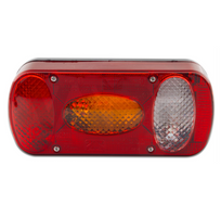 Rückleuchte ASPÖCK MIDIPOINT II 24-3210-007 Bajonett 5PIN 5 Funktionen universell