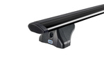 Dachgepäckträgerstangen und Füße CRUZ Airo FIX Dark 128 - (2x) 925-715
