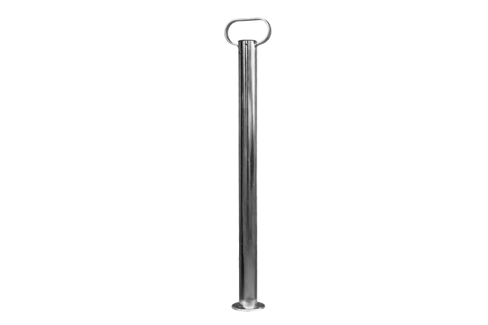 UNITRAILER feste Stütze für 150 kg Pritschenanhänger 48 mm 755 mm