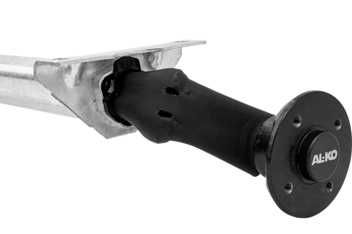 AL-KO OPTIMA ungebremste Achse für Anhänger 750kg 1400mm 1710mm 4x100
