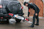 Towcar Balance – Anhängerkupplungs-Motorrad-/Fahrradträger