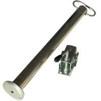 Pkw Anhänger Stütze RSR 48-600 mit Klemmhalter KLE 48 WINTERHOFF