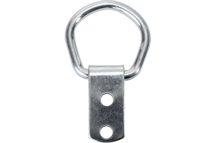 Zurrring mit Lasche Knott für Anhänger